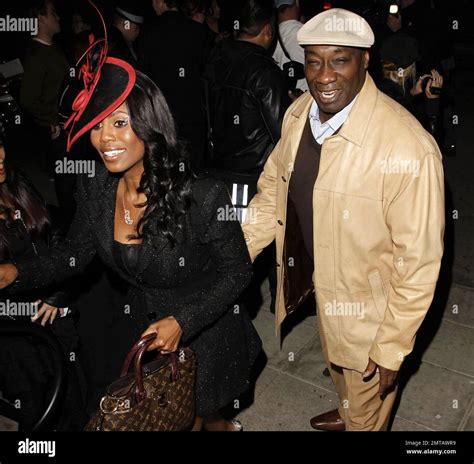 Michael Clarke Duncan and girlfriend Omarosa Manigault-Stallworth at ...