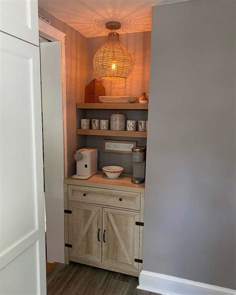 Coffee Nook Built In at Suzanne Prince blog