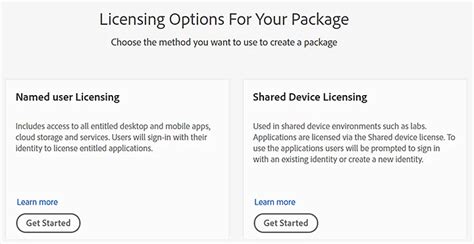 Create shared device licensing packages for your educational institution