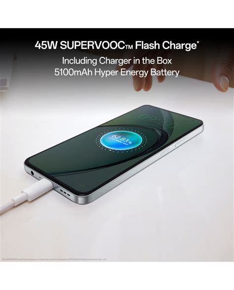 OPPO K12x 5G with 45W SUPERVOOC Charger In-The-Box (Breeze Blue, 256 GB ...