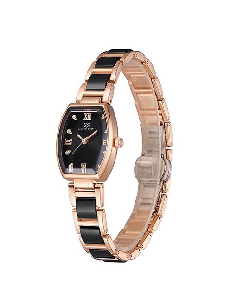 Buy Kenneth Scott Black Dial Analog Watch For Women - K23520-RCBB (M ...