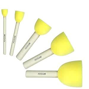 NOLAAI Artool B6 Round Stencil Foam Brush Furniture Art Crafts Painting ...