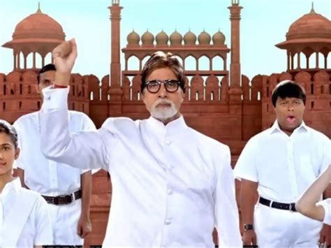 Amitabh Bachchan Performing National Anthem In Sign Language With ...