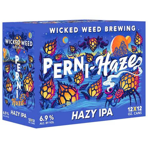 Wicked Weed Perni-Haze Hazy IPA Craft Beer (12 oz) Delivery or Pickup ...