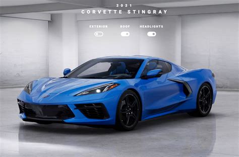 Check Out the 2021 Corvette Visualizer