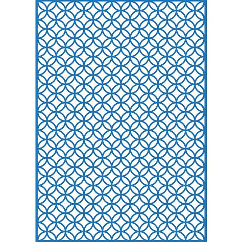 Craftwell USA EF-DCR-050TU Teresa Collins Embossing Folder, Decor ...