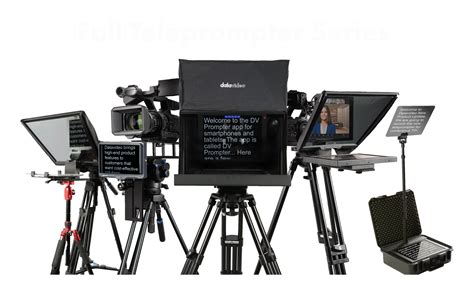 TP-700 Universal 15” Studio Teleprompter with Standard and Freestanding ...