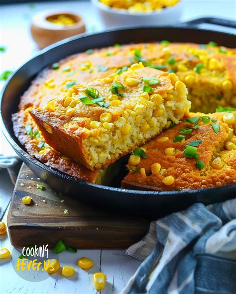 Skillet Cornbread with Creamed Corn