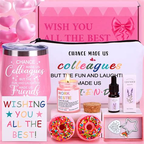 Leaving Gifts For Colleagues Women, Work Bestie Gifts, Thank You ...