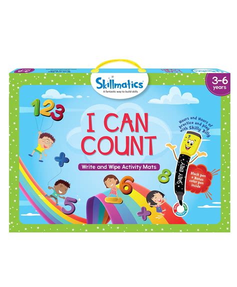 Skillmatics Educational Game - I Can Count Activity Mats (Multicolor ...
