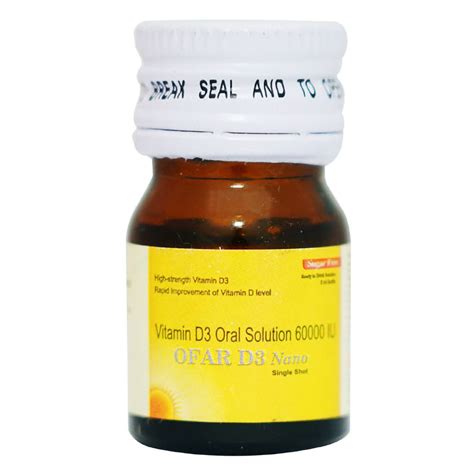 Buy Ofar D3 Nano Single Shot Oral Solution 5 ml | 19 Minutes Delivery ...