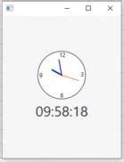Image result for JavaFX Sample Analog Clock Code