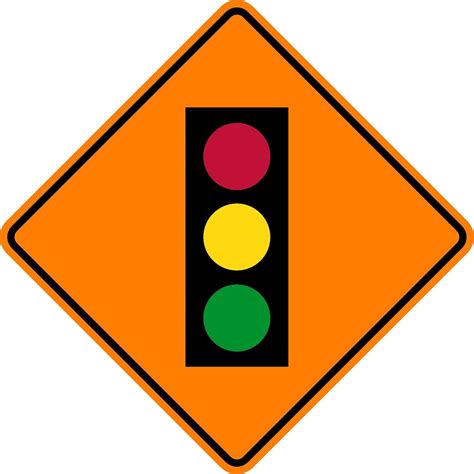 Buy TC-23 Traffic Signals Ahead Sign | Traffic Control Signs