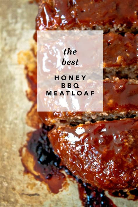 The Best Honey Barbecue Meatloaf Recipe | Andie Mitchell