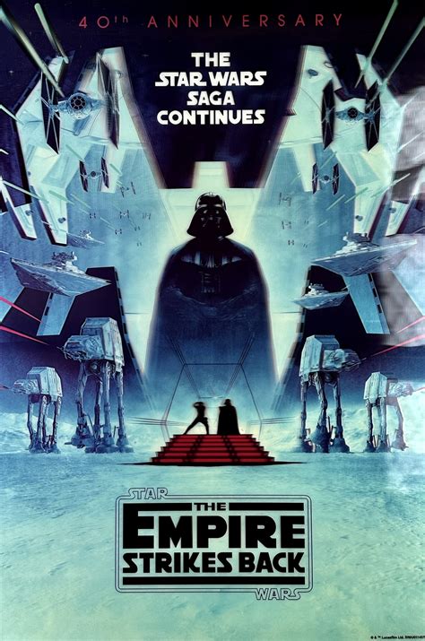 Empire Strikes Back Movie Poster STAR WARS Post 5 The Empire Strikes