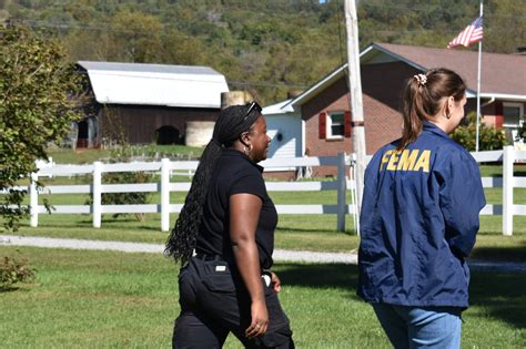 FEMA Teams Provide Disaster Assistance Flyers in Smyth County, Va ...