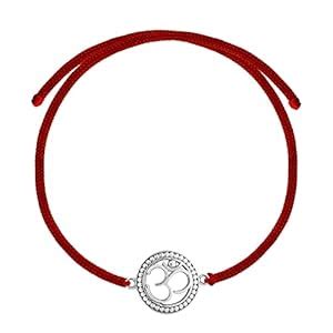 GIVA 925 Silver Beaded Om Rakhi, Cotton Thread |Quirky Rakshabandhan ...