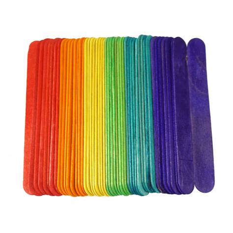 Colored Popsicle Stick