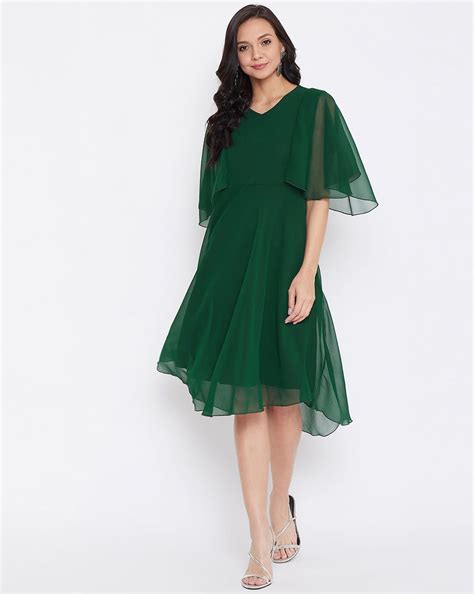 Green Color Dresses
