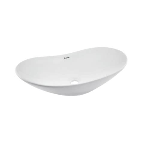 Parryware - Table Top Oval White Wash Basin - Float - C8977 by Decure.in