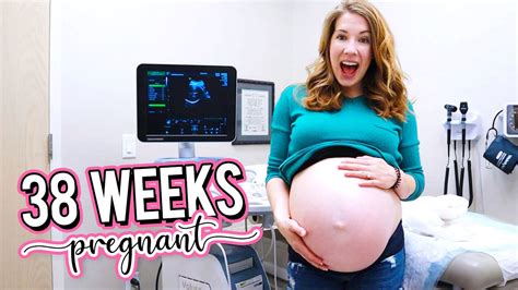 38 Week Pregnancy Ultrasound - I Have An Official Induction Date!