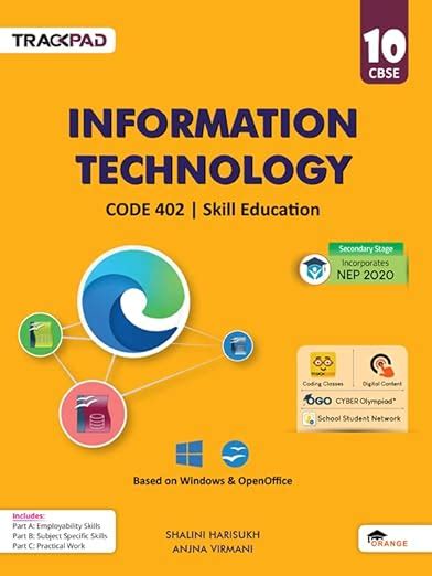 Trackpad Information Technology Class 10 CODE 402 | Skill Education ...