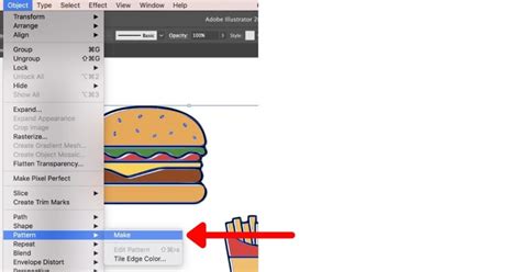How to Create Patterns with Image Trace Illustrator 的图像结果