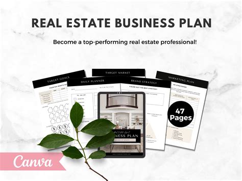 Real Estate Business Plan Template 的图像结果