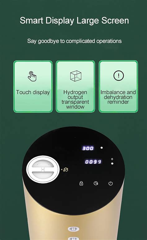 HZFAIGLL Hydrogen Inhaler, Dual-Port Inhaler, PEM Ionizer India | Ubuy