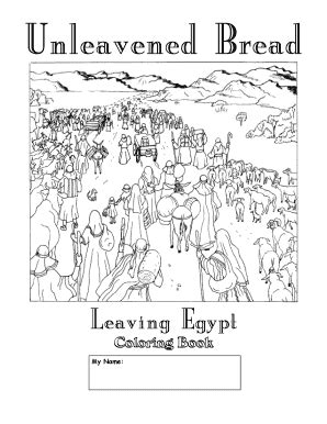 Unleavened Bread - Christian Biblical Church Of God - Cbcg - Fill and ...