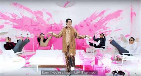 Japanischer YouTube-Star Pikotaro tanzt im neuen Video von PSY