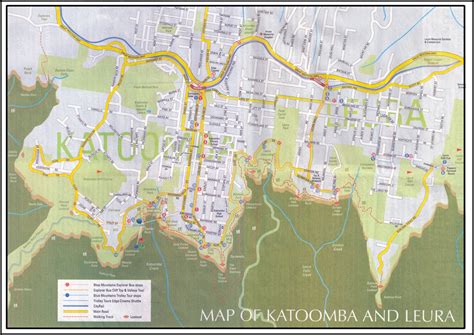Map Of Katoomba Australia
