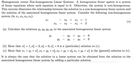 Image result for Non-Homogeneous Linear-systems