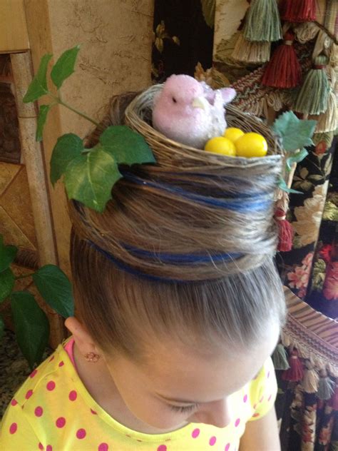 Created by Seriously Spoiled. The Bird's Nest! | Wacky hair days, Wacky ...