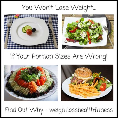 Weight loss | Health | Fitness: Correct Portion Sizes for a Healthy Diet
