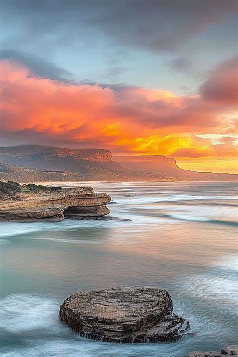 Download wallpaper 800x1200 sea, bay, rocks, clouds iphone 4s/4 for ...