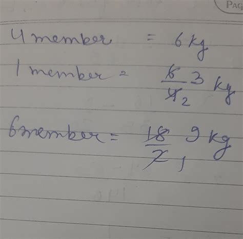 A family of 4 members consumes 6 kg of sugar in a month. What will be ...