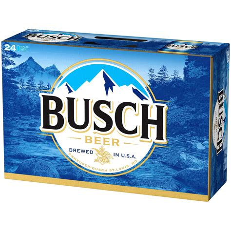 Busch Beer 24 pk / 12 fl oz Cans 24 ct; 12 fl oz | Shipt
