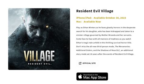 Resident Evil Village for iPhone 15 Pro is Out on October 30