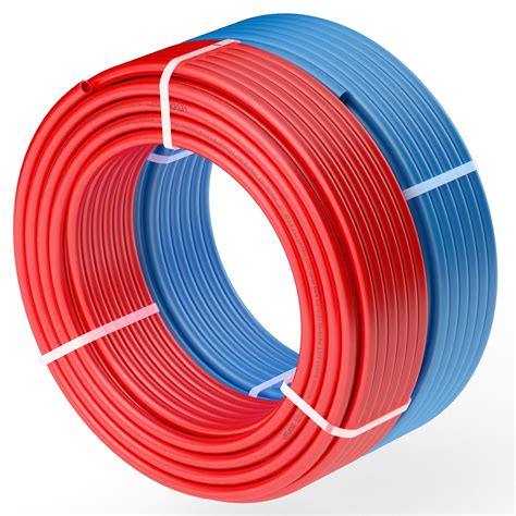 VEVOR PEX Pipe 1/2 Inch, 2 x 100 Feet Length PEX-A Flexible Pipe Tubing ...