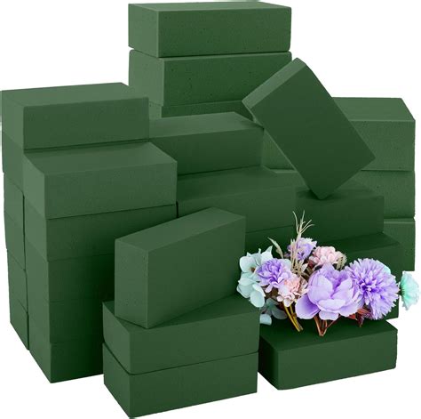 Amazon.com: Hahood 48 Packs Floral Foam Blocks Wet & Dry Floral Foam ...