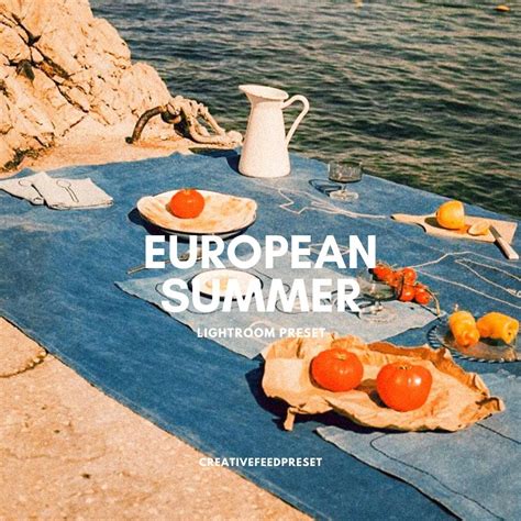 3 EUROPEAN Summer Lightroom Presets, Italian Summer Fujifilm, Spring ...