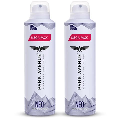 Buy Park Avenue Singature Neo Deo Body Spray Mega Pack for Men, 220ml ...