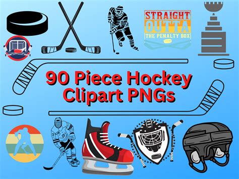 90 Hockey Clipart Designs - Ice Hockey PNG Images With Transparent ...