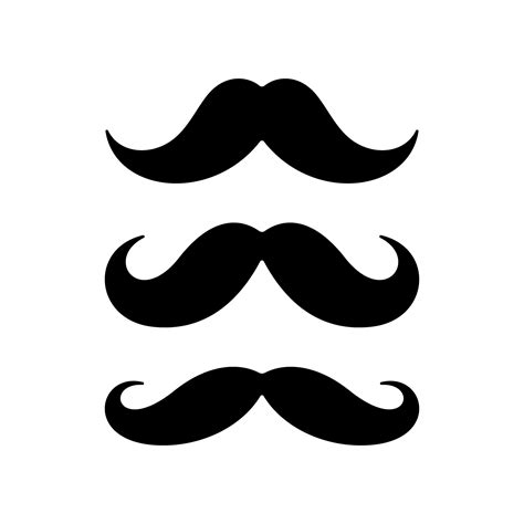 Mustache Vector Art, Icons, and Graphics for Free Download
