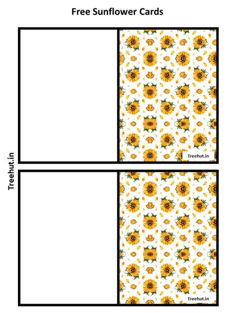 Free Sunflower Bulletin Board Decorations and Craft Printables #450