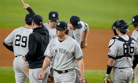 Gerrit Cole shows he’s human, Yankees stymied by Rangers 5-2 | Rapid ...
