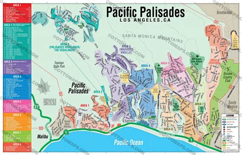 Pacific Palisades Map, Los Angeles, CA – Otto Maps