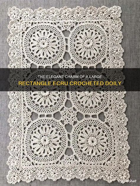 Image result for Crochet Rectangle Doily Pattern