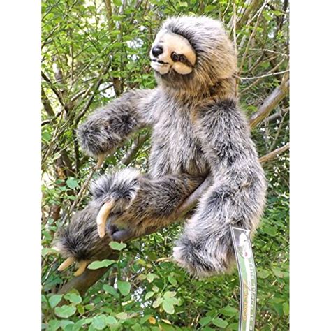 Realistic Stuffed Sloth - 16" Sloth Toy Animal